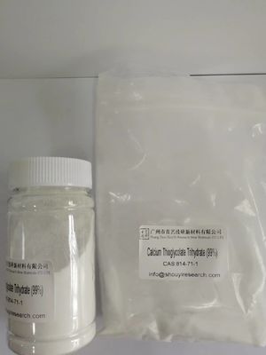Υδατοδιαλυτές χημικές πρώτες ύλες Θυογλυκόλη του ασβεστίου C2H6CaO4S3