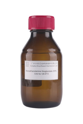 Σταθερό Monoethanolamine Thioglycolate υγρό για τη βιομηχανία χρωστικών υφασμάτων διαλυτό σε νερό ως ανακουφιστικό για τα μαλλιά