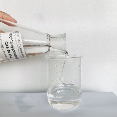 Το θειογλυκολικό οξύ 99% σπάει τους δεσμούς του δισουλφιδίου και κάνει τα μαλλιά μαλακά.